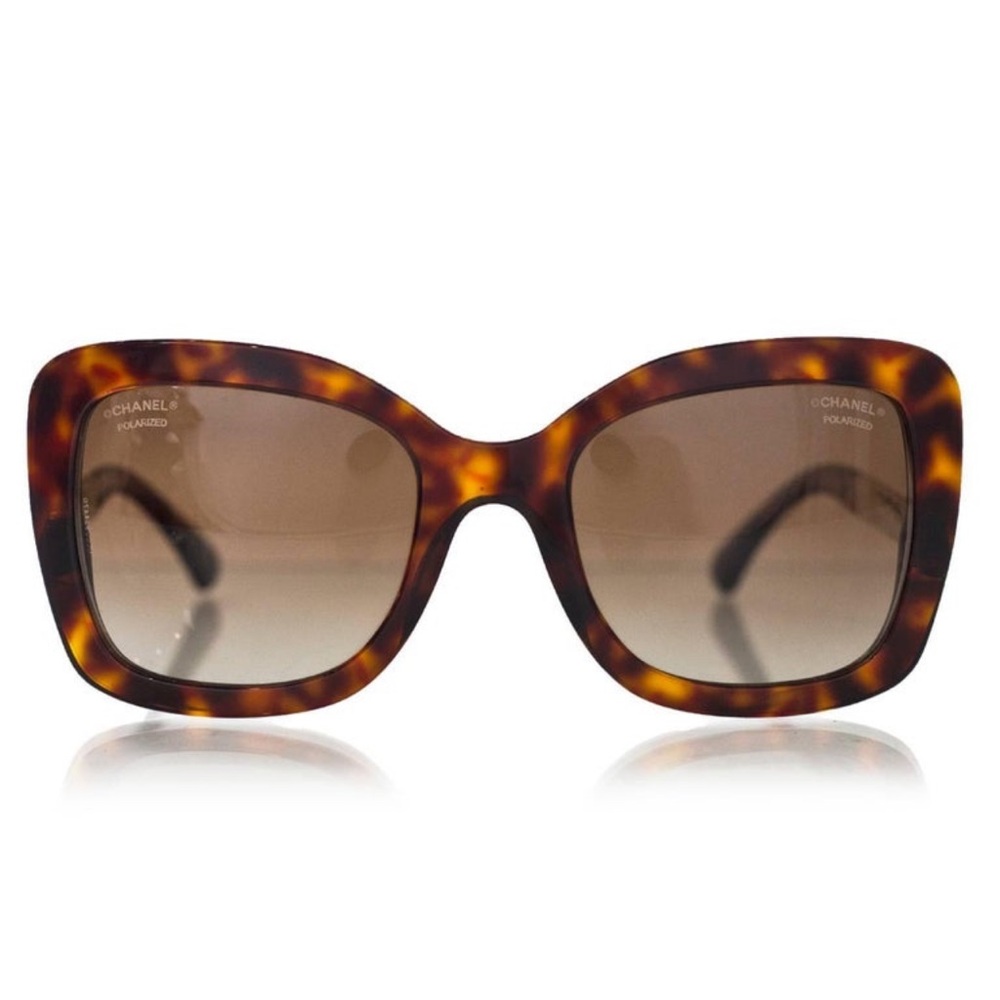 CHANEL 5370-A c.1580/S9 SUNGLASSES 3P 54-21-135mm in Havana